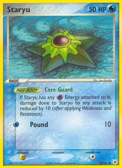 Staryu, Hidden Legends, no. 75
