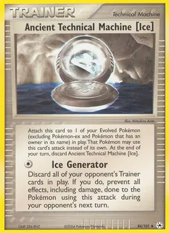 Ancient Technical Machine [Ice], Hidden Legends, no. 84