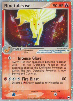 Ninetales ex, Hidden Legends, no. 96