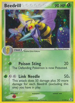 Beedrill, FireRed & LeafGreen, no. 1
