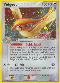 Pidgeot, FireRed & LeafGreen, no. 10