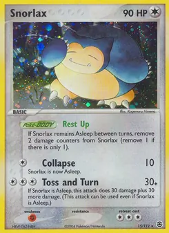 Snorlax, FireRed & LeafGreen, no. 15
