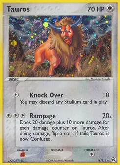 Tauros, FireRed & LeafGreen, no. 16