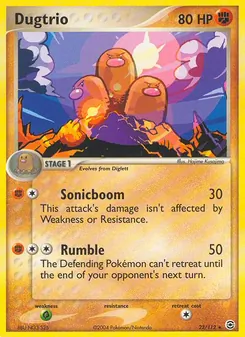 Dugtrio, FireRed & LeafGreen, no. 22