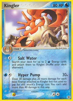 Kingler, FireRed & LeafGreen, no. 26