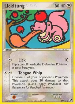 Lickitung, FireRed & LeafGreen, no. 37
