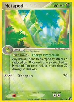 Metapod, FireRed & LeafGreen, no. 39