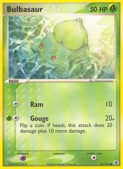 Bulbasaur, FireRed & LeafGreen, no. 55