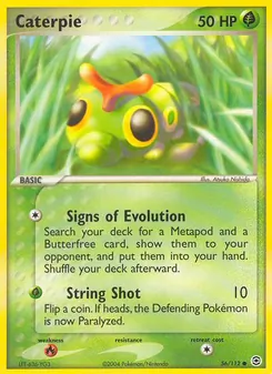 Caterpie, FireRed & LeafGreen, no. 56