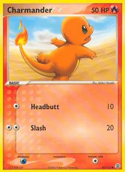 Charmander, FireRed & LeafGreen, no. 58