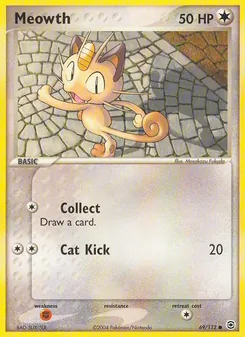Meowth, FireRed & LeafGreen, no. 69