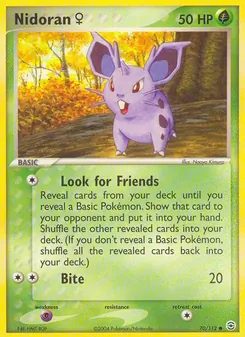 Nidoran♀, FireRed & LeafGreen, no. 70