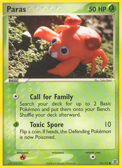 Paras, FireRed & LeafGreen, no. 72