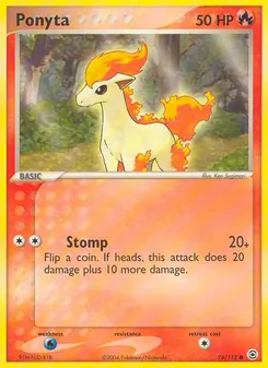 Ponyta, FireRed & LeafGreen, no. 76
