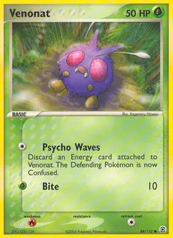 Venonat, FireRed & LeafGreen, no. 84