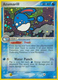Azumarill, Team Rocket Returns, n° 1