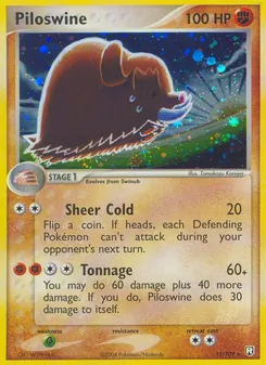 Piloswine, Team Rocket Returns, n° 13