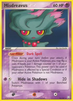 Misdreavus, Team Rocket Returns, n° 25
