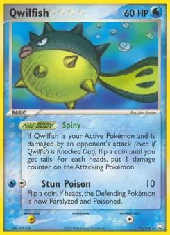 Qwilfish, Team Rocket Returns, n° 27