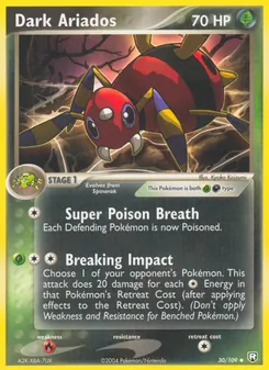 Dark Ariados, Team Rocket Returns, n° 30