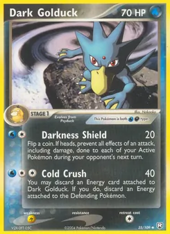 Dark Golduck, Team Rocket Returns, n° 35