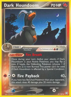 Dark Houndoom, Team Rocket Returns, n° 37