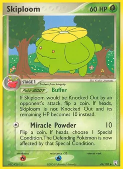 Skiploom, Team Rocket Returns, n° 49