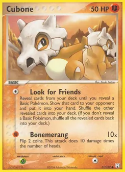 Cubone, Team Rocket Returns, n° 51
