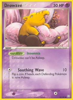 Drowzee, Team Rocket Returns, n° 54