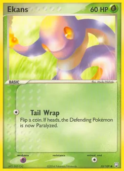 Ekans, Team Rocket Returns, n° 55