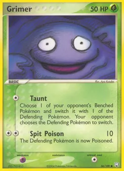 Grimer, Team Rocket Returns, n° 56
