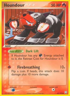 Houndour, Team Rocket Returns, n° 60