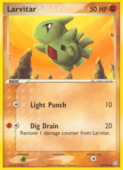 Larvitar, Team Rocket Returns, n° 63