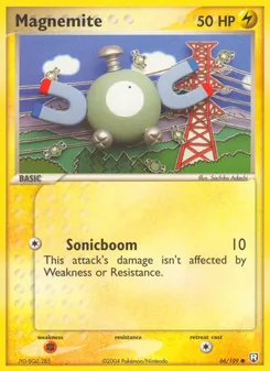 Magnemite, Team Rocket Returns, n° 66