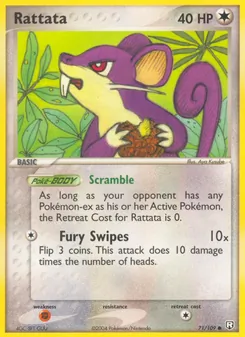Rattata, Team Rocket Returns, n° 71