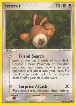 Sentret, Team Rocket Returns, n° 75