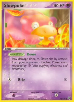 Slowpoke, Team Rocket Returns, n° 76