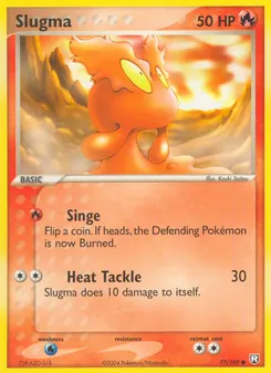 Slugma, Team Rocket Returns, n° 77