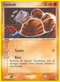 Swinub, Team Rocket Returns, n° 79