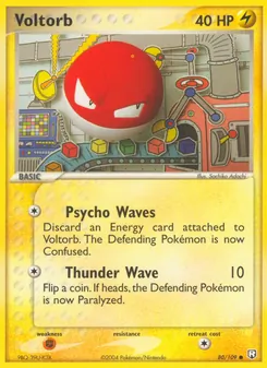 Voltorb, Team Rocket Returns, n° 80