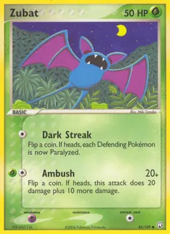 Zubat, Team Rocket Returns, n° 82