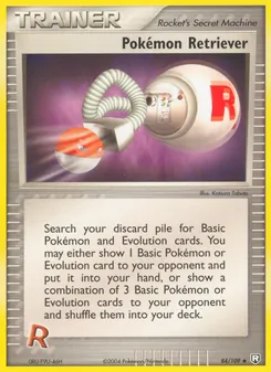 Pokémon Retriever, Team Rocket Returns, n° 84