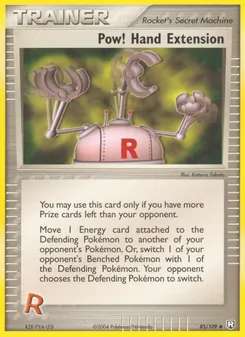 Pow! Hand Extension, Team Rocket Returns, n° 85