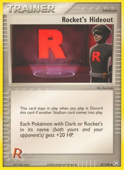 Rocket's Hideout, Team Rocket Returns, n° 87