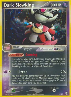 Dark Slowking, Team Rocket Returns, n° 9