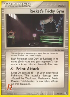 Rocket's Tricky Gym, Team Rocket Returns, n° 90