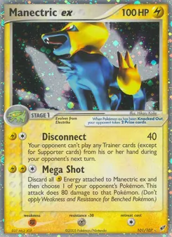Manectric ex, Deoxys, no. 101
