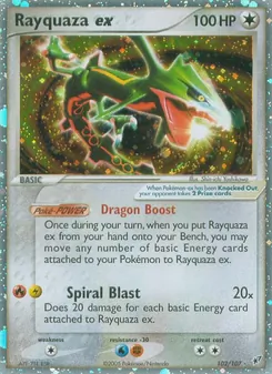 Rayquaza ex, Deoxys, no. 102