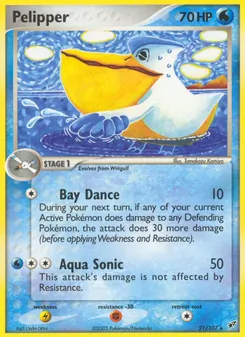 Pelipper, Deoxys, no. 21
