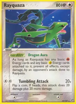 Rayquaza, Deoxys, no. 22